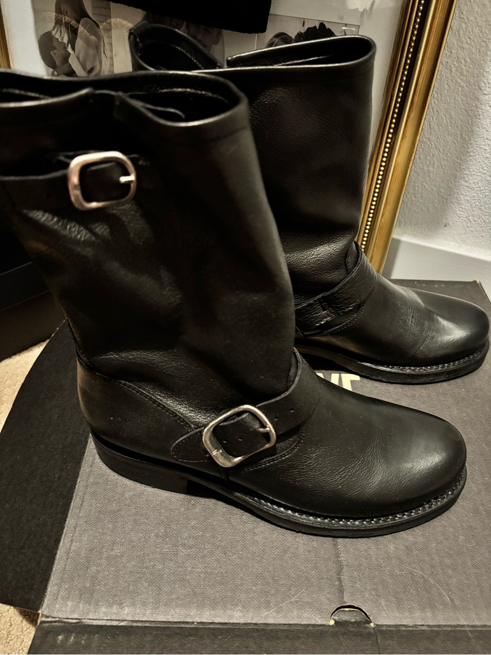 Frye Veronica Short Boot Black
